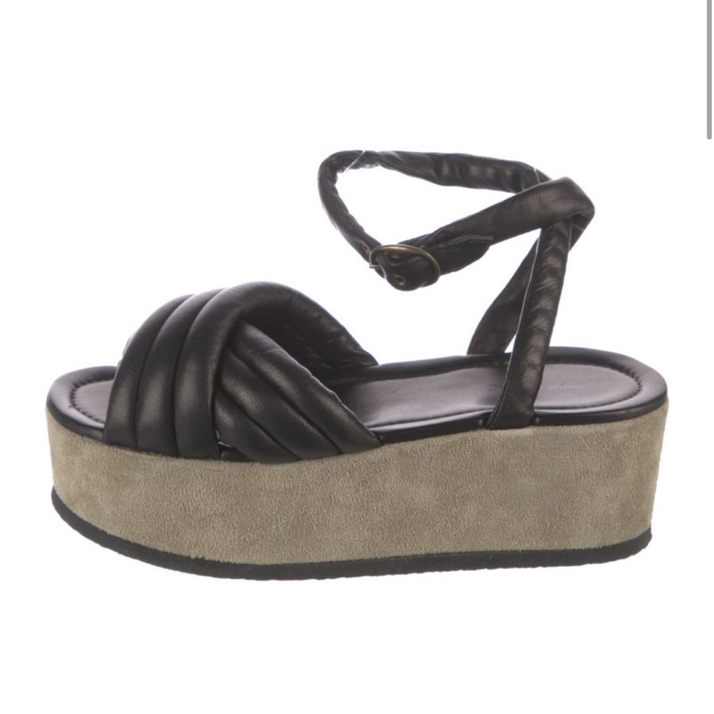 Isabel Marant Hayley Platform Sandal criss cross
